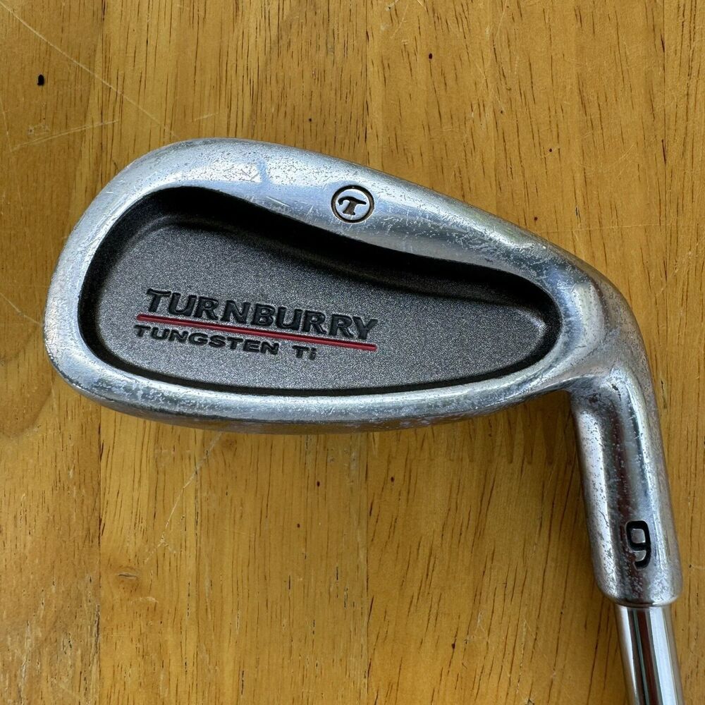 Turnburry Tungsten Ti 9 Iron Golf Club Tour True Temper 33.75” Shaft